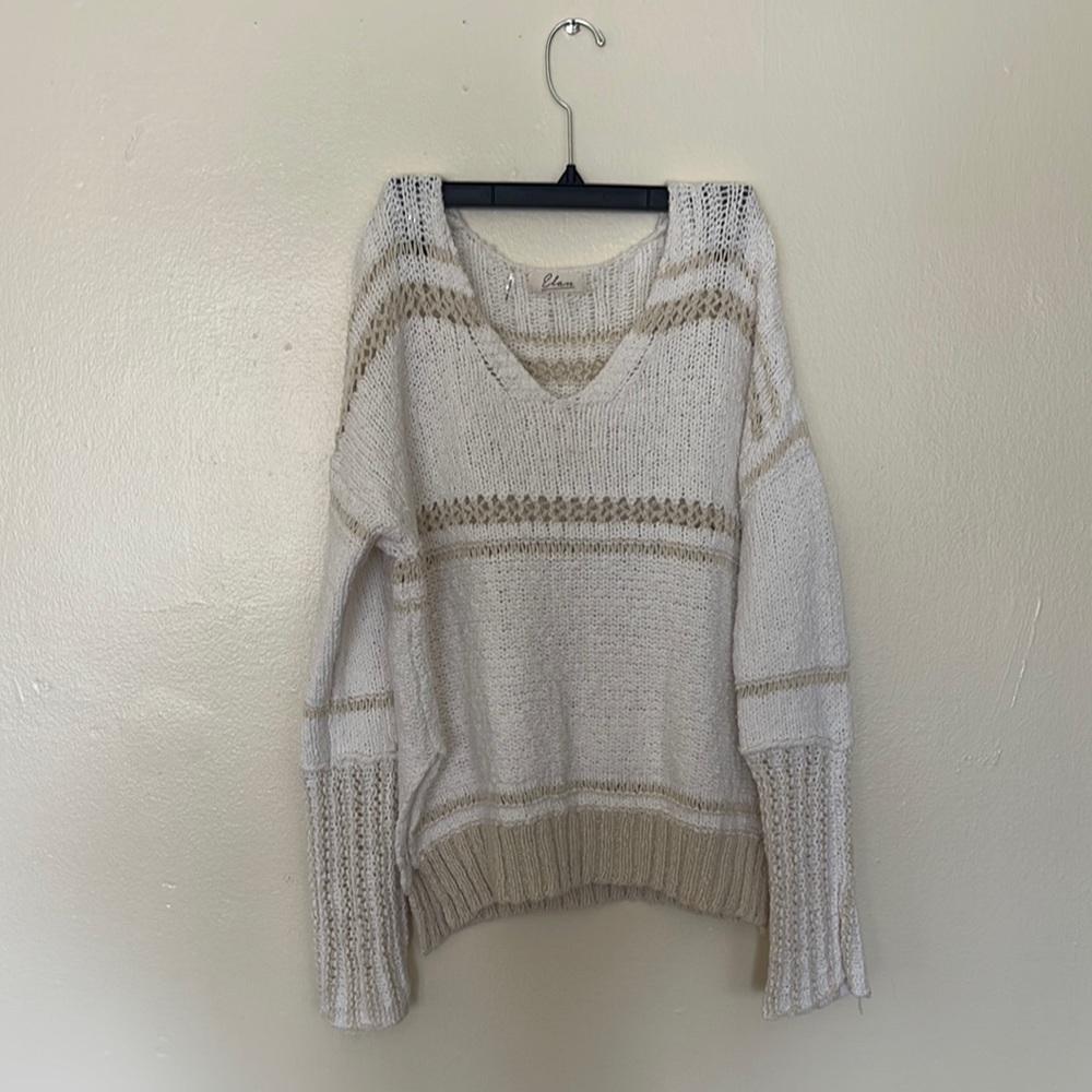 Coastal Grandma Vibe Sweater